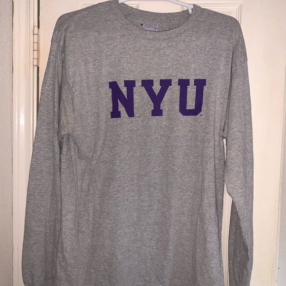 Champion Other - NYU collegiate long sleeve